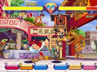 une photo d'Ã©cran de Pocket Fighter sur Sony Playstation